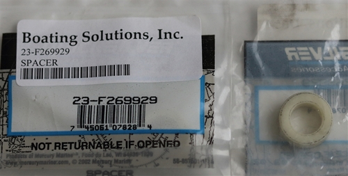 23-F269929 Spacer Swivel Assembly Mercury OEM