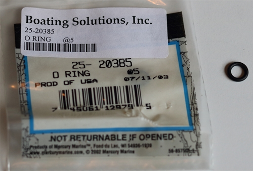 25-20385 O Ring Adapter Plate Mercury OEM
