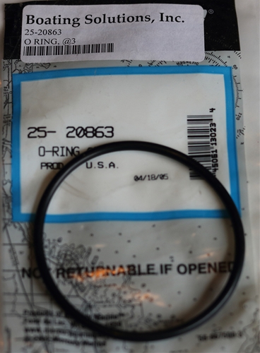 25-20863 O Ring Bearing Housing Mercury OEM