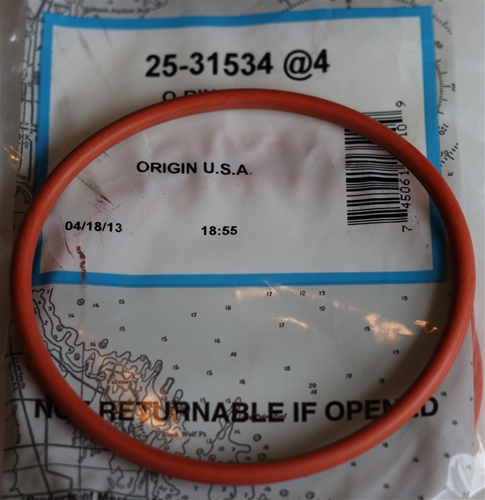 25-31534 O Ring Bearing Carrier Mercury OEM