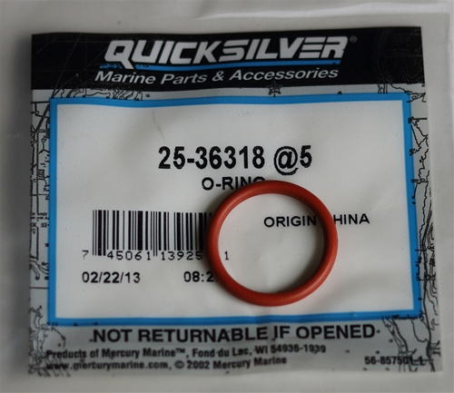 25-36318 O Ring Bushing Assembly Mercury OEM