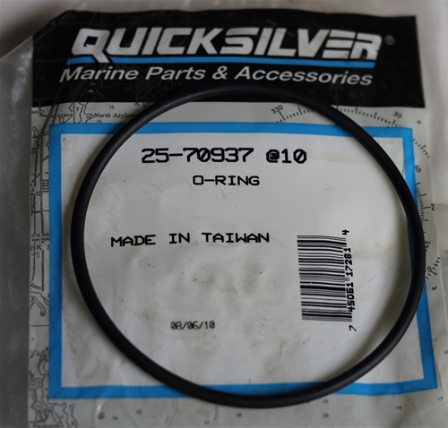25-70937 O Ring Upper Bearing Carrier Mercury OEM