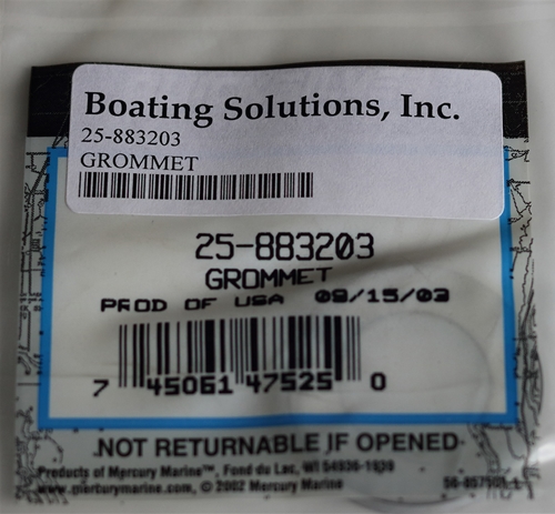 25-883203 Grommet VST Mercury Outboards OEM