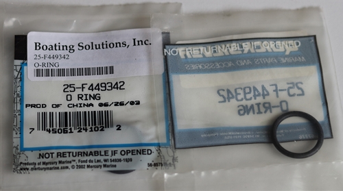 25-F449342 O-Ring Seal Piston Shaft Mercury OEM