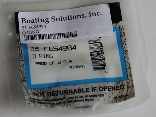 25-F654984 O Ring Piston Assembly Mercury OEM