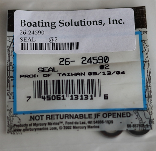 26-24590 Seal Oil Shift Shaft Mercury OEM