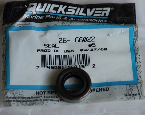 26-66022 Seal Prop Shaft Bearing Carrier Mercury OEM