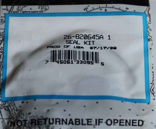 26-820645A 1 Seal Kit Force Outboards Mercury OEM