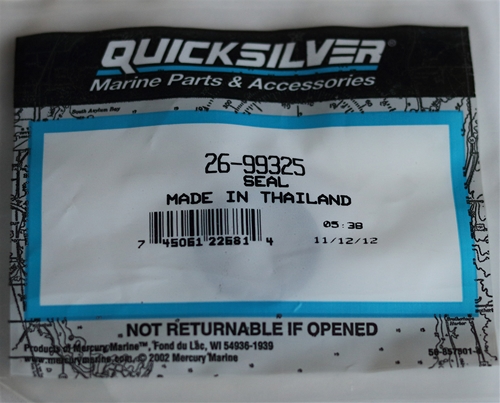 26-99325 Oil Seal Lower Unit Outboards Mercury OEM