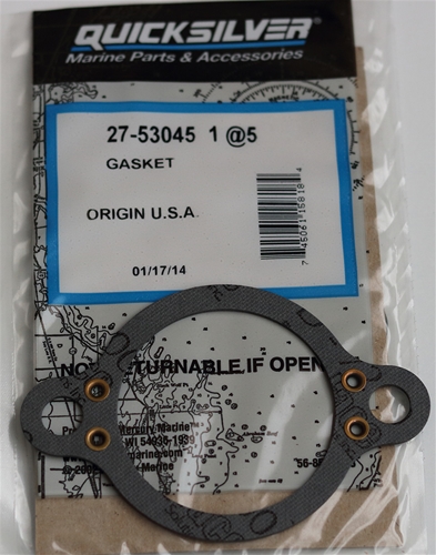 27-53045 1 Thermostat Housing Gasket Mercury OEM