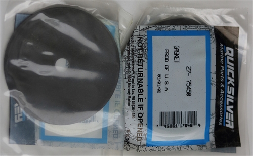 27-75450 Gasket Rubber 470 Heat Exch Mercury OEM