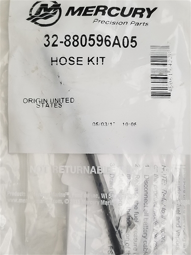 32-880596A05 Hose Kit FSM Mercury OEM