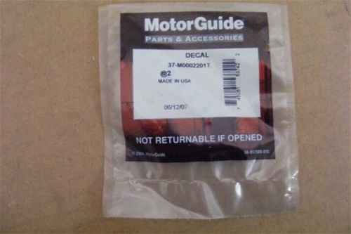 Mercury OEM 37-M0002201T Decal MotorGuide