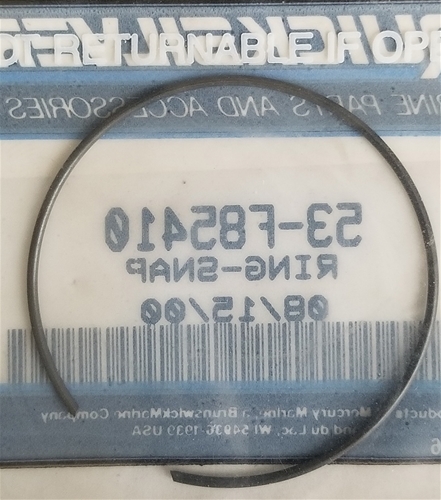 53-F85410 Ring Snap Nla Mercury OEM
