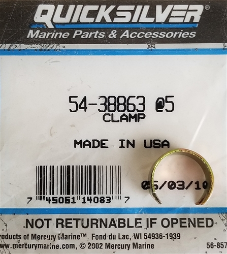 54-38863 Clamp Shift Cable Mercury OEM