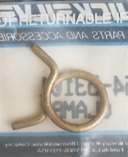 54-53101 Clamp Vent Hose Mercury OEM