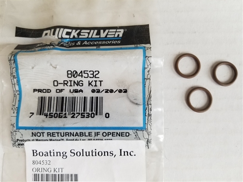 804532 Oring Kit Mercury OEM