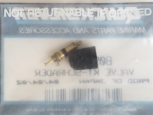 809059 1 Schrader Valve Kit Mercury OEM
