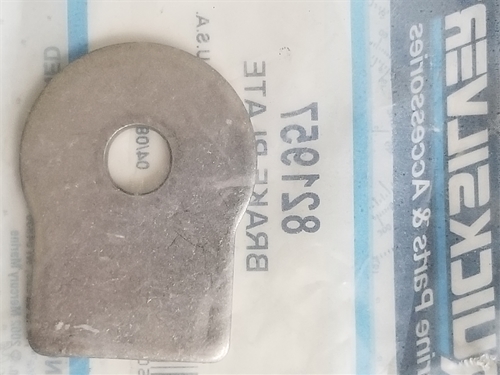 821957 Brake Plate Mercury OEM
