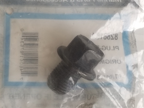 828818 1 Oil Pan Drain Plug Mercury OEM