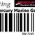 881540 Fuel Filter Element Mercury Outboards
