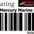 99961 Plate 4 Inch Heat Exch Alum Endcap Mercury OEM