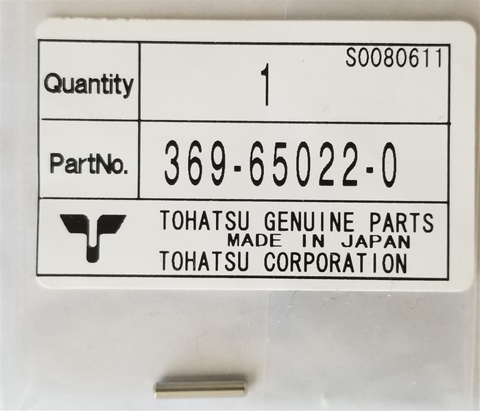 369650220M Key Impeller Nissan Tohatsu Outboards