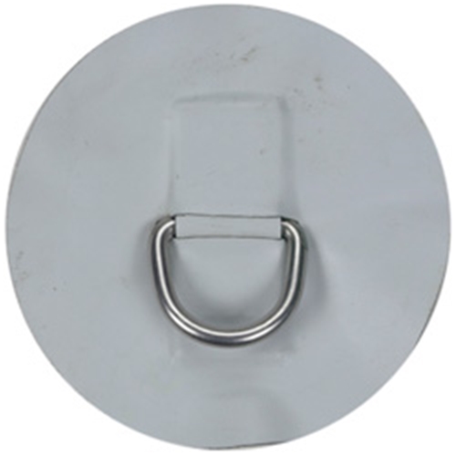 72-D-RINGGRAY Inflatable Boat DRing Gray