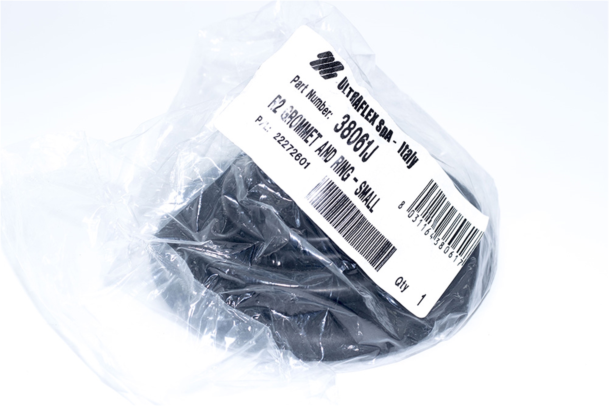 R2B 38061J Black Grommet 2.5" H x 4" W