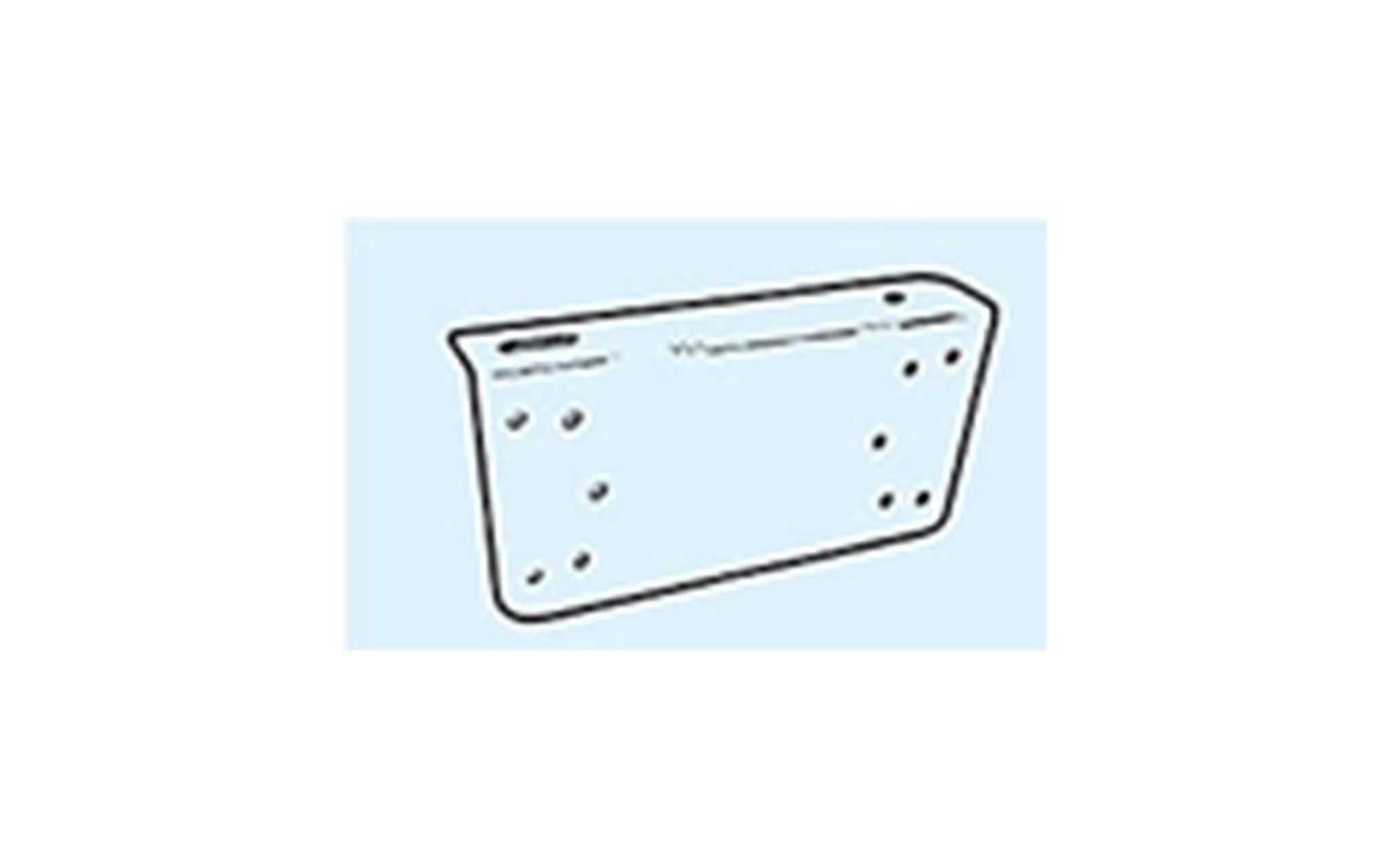 S56 Lacing Cuff Control Box Bracket for Single Lever Controls