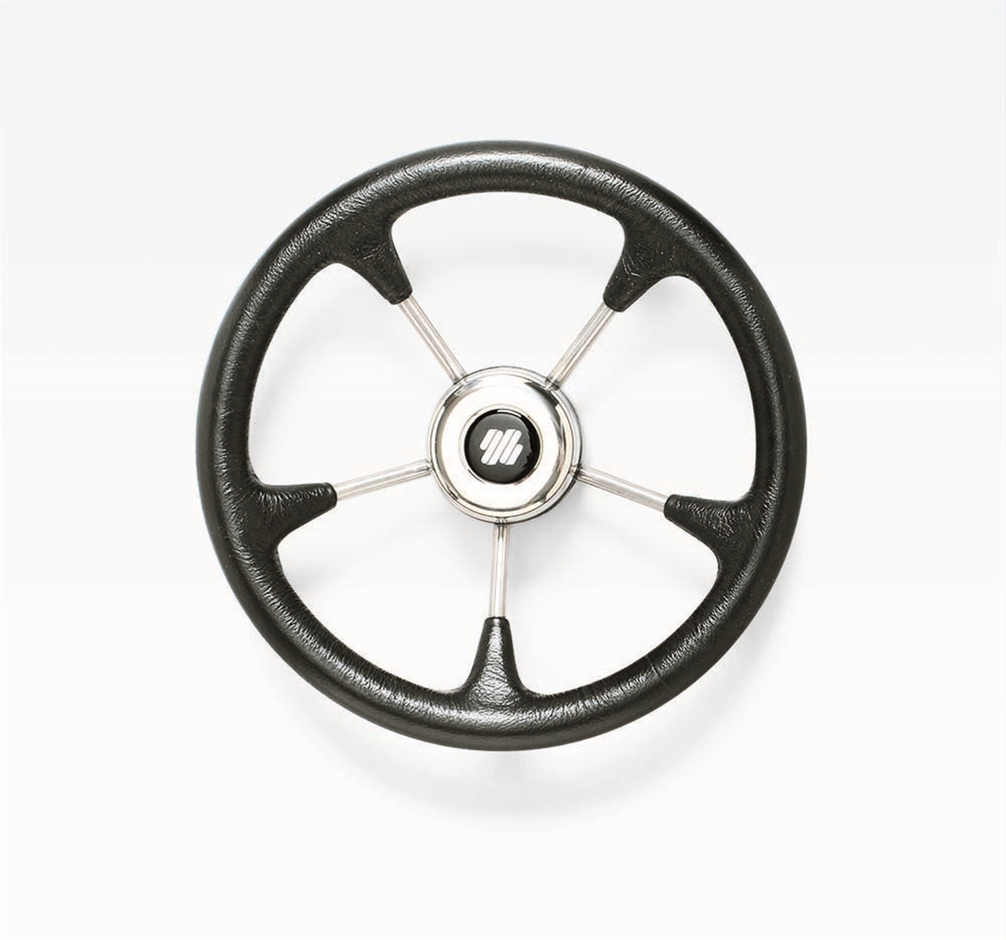 Ultraflex V52B 5 spk 12.6 ss wheel with black grip