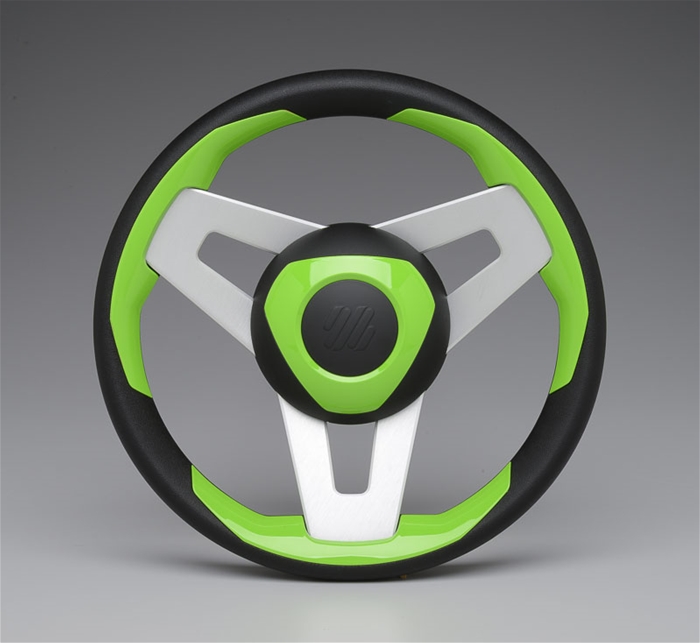Loredan Gs 20837 Y Green Poly Grip Silvr Alum 13.8