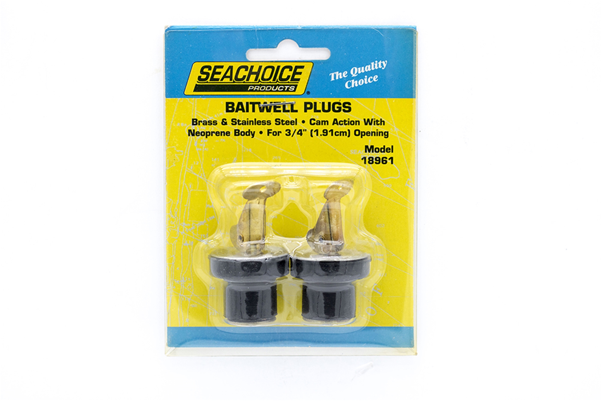 Seachoice 50-18961 Baitwell Plugs Cam Action