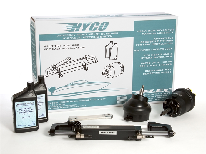 Hyco 1.1T With Tilt Helm Outboard Hydraulic Steering Package